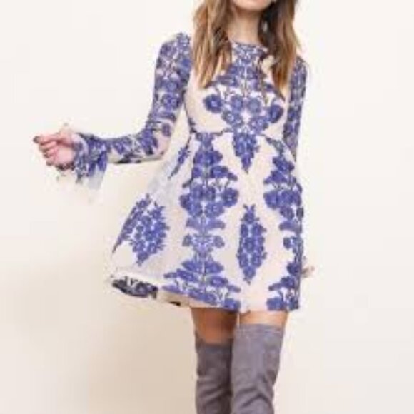 For Love & Lemons Temecula Mini Dress - Picture 1 of 12